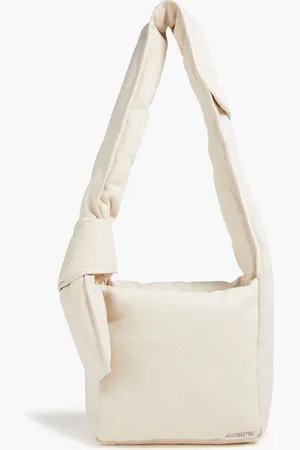 Jacquemus Le Cuscinu canvas shoulder bag - White - OneSize