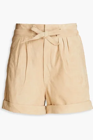 Isabel Marant Carius suede shorts - Neutral - FR 38