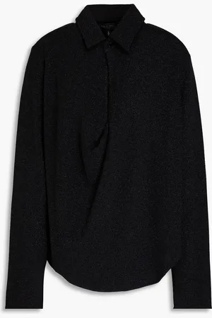RAG&BONE Lilith metallic stretch-jersey top - - L