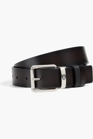 Montblanc Leather belt - Brown - ONESIZE
