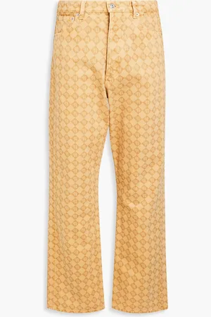 Nanushka Gannon logo-print denim jeans - Neutral - 32