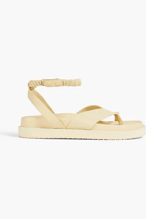 Simkhai Talie leather platform sandals - Neutral - EU 35