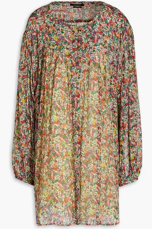 Isabel Marant Orion floral-print silk-georgette mini dress - - FR 36