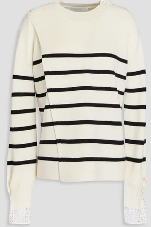 3.1 Phillip Lim Striped wool sweater - White - L