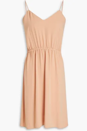 Maison Margiela Gathered crepe dress - Neutral - IT 40