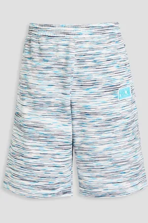 Missoni Space-dyed French cotton-terry shorts - - XS
