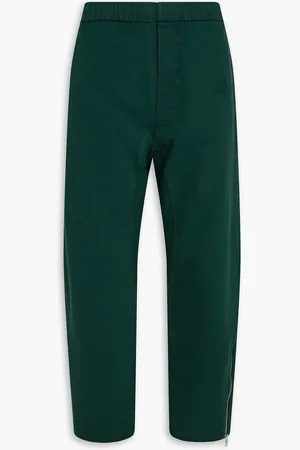 Maison Margiela French cotton-terry sweatpants - Green - IT 44