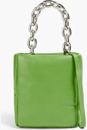 Stand Studio Diya padded leather tote - Green - OneSize