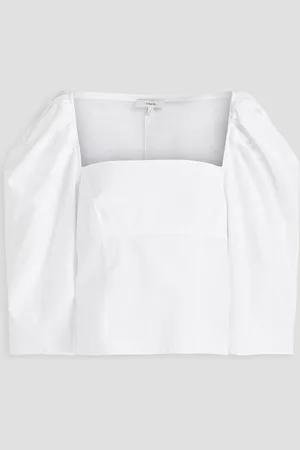 Vince Cropped cotton top - - US 10