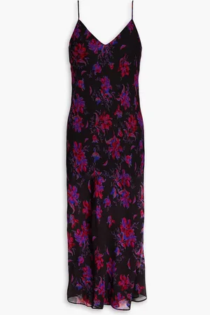 RAG&BONE Floral-print georgette midi slip dress - - US 0
