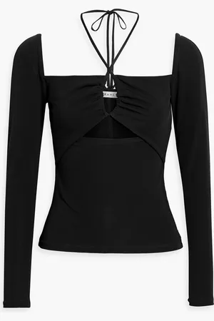 Frame Cutout jersey top - - M