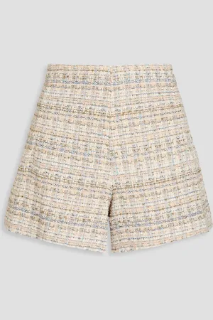 Derek Lam Bouclé-tweed shorts - - US 0