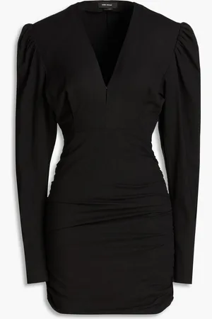 Isabel Marant Stella pleated Lyocell-blend mini dress - - FR 38