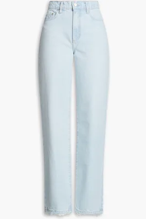 NOBODY DENIM Lou high-rise straight-leg jeans - Blue - 24