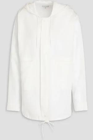 Maison Margiela Twill hooded jacket - - IT 42