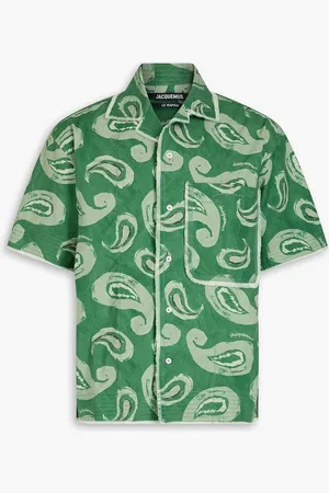 Jacquemus Artichaut printed cotton-canvas shirt - - IT 50