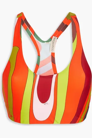 Puccini Printed sports bra - Orange - S