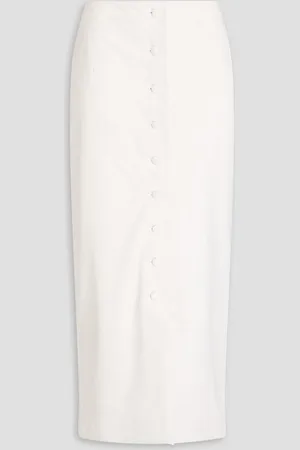 Acne Studios Leather maxi skirt - - DE 36