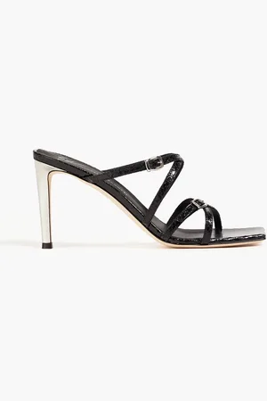 Giuseppe Zanotti Vanilla Soft Punk snake-effect leather mules - - EU 36.5