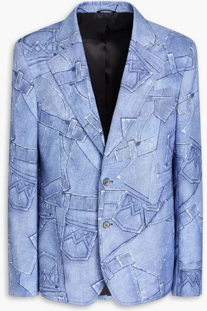 Acne Studios Printed ripstop blazer - - IT 50