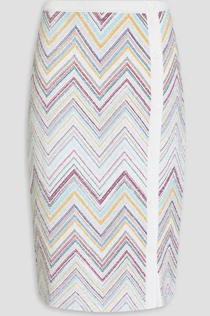 Missoni Sequined crochet-knit skirt - - IT 38