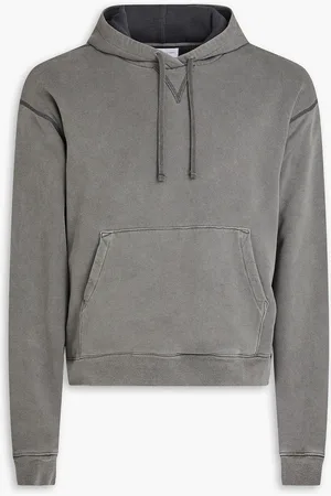 JOHN ELLIOTT French cotton-terry hoodie - - 0