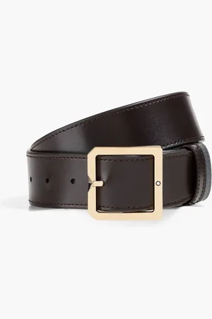 Montblanc Leather belt - Brown - ONESIZE