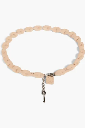 Maison Margiela Silver-tone belt - Pink - XS