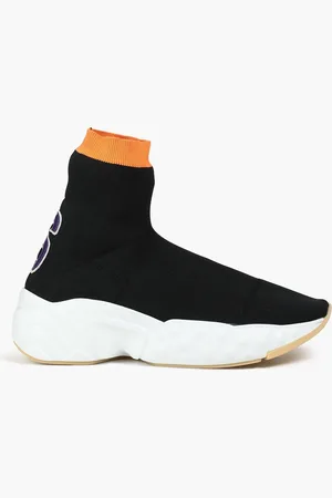Acne Studios Stretch-knit high-top sneakers - - EU 40