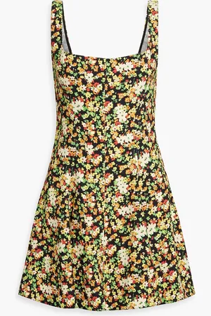 Marni Floral-print crepe mini dress - - IT 44