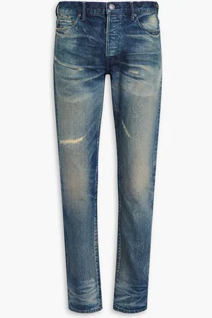 JOHN ELLIOTT The Cast 2 whiskered denim jeans - Blue - 31