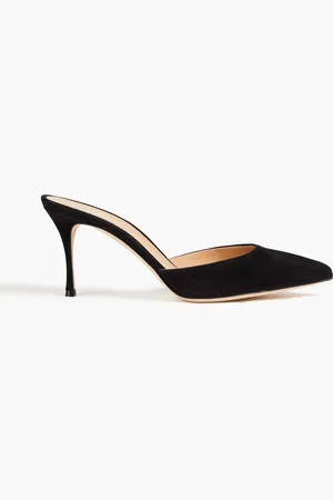 Sergio Rossi Suede mules - - EU 37.5