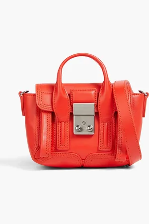 3.1 Phillip Lim Pashli nano leather tote - Red - OneSize