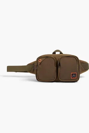 Paul Smith Shell and ripstop belt bag - Green - OneSize