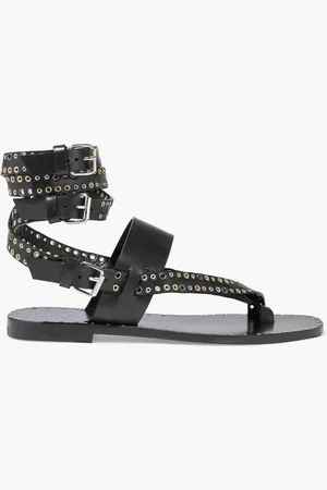 IRO Joki eyelet-embellished leather sandals - - EU 37