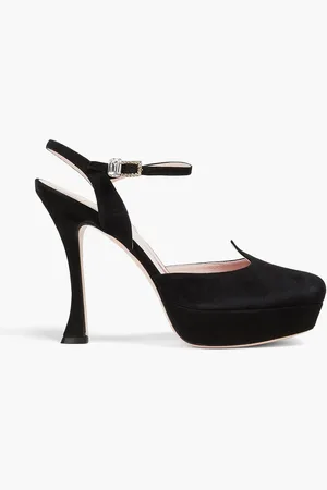 Roger Vivier I Love Vivier suede platform pumps - - EU 39