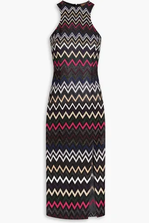 Missoni Metallic crochet-knit midi dress - - IT 38