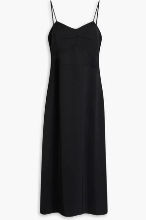 Fabiana Filippi Satin midi slip dress - - IT 44