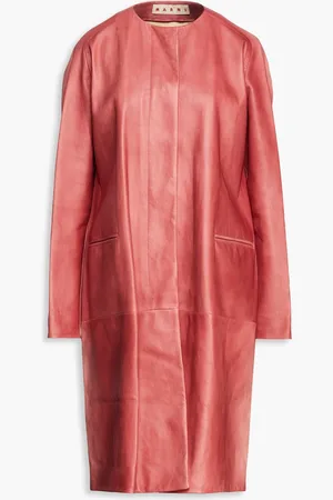 Marni Oversized leather coat - - IT 38