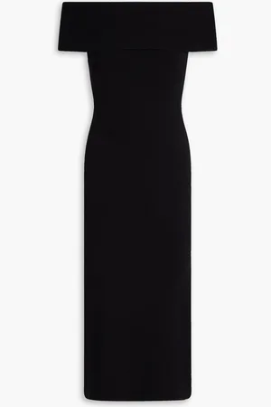 Altuzarra Marceai off-the-shoulder knitted midi dress - - M