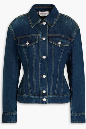 Alexander McQueen Denim jacket - Blue - IT 42