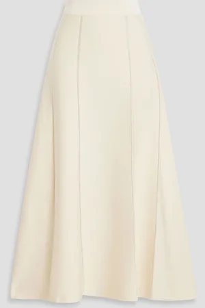 ZIMMERMANN Stretch-knit midi skirt - White - 2