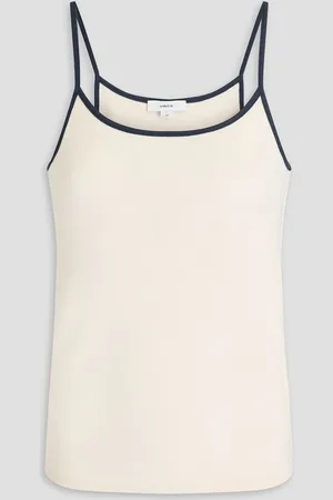 Vince Pima cotton-jersey camisole - White - XS