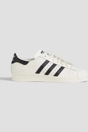 adidas Superstar 82 striped leather sneakers - White - UK 11