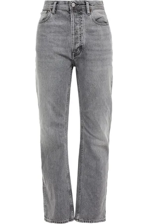 Acne Studios Faded high-rise straight-leg jeans - - 31W/ 34L