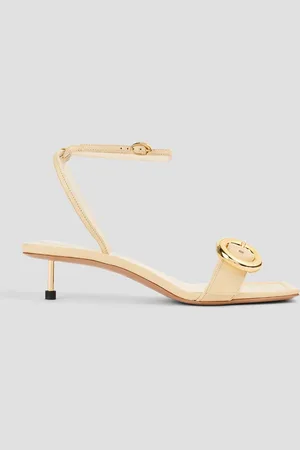 Jacquemus Regalo buckled leather sandals - White - EU 35
