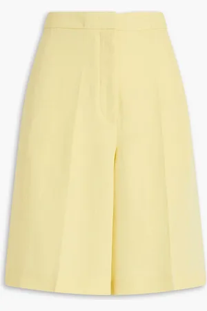 Fabiana Filippi Twill shorts - Yellow - IT 48