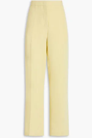Fabiana Filippi Twill straight-leg pants - Yellow - IT 44