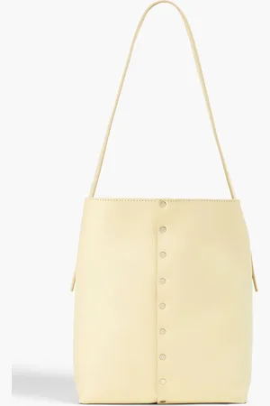 Fabiana Filippi Leather bucket bag - Yellow - OneSize