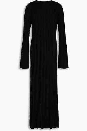 Loulou Studio Ribbed merino wool and cashmere-blend midi dress - - M